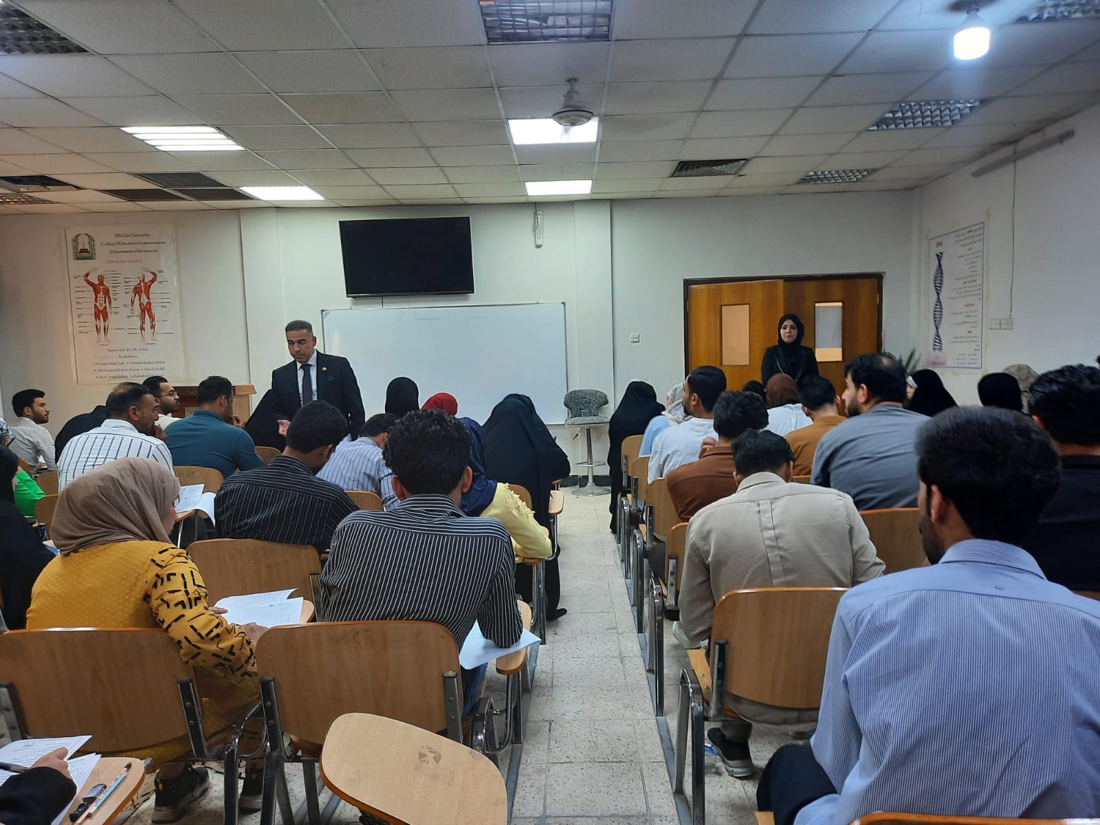 كلية التربية للعلوم الصرفة تباشر بأداء الامتحانات النهائية الدور الاول